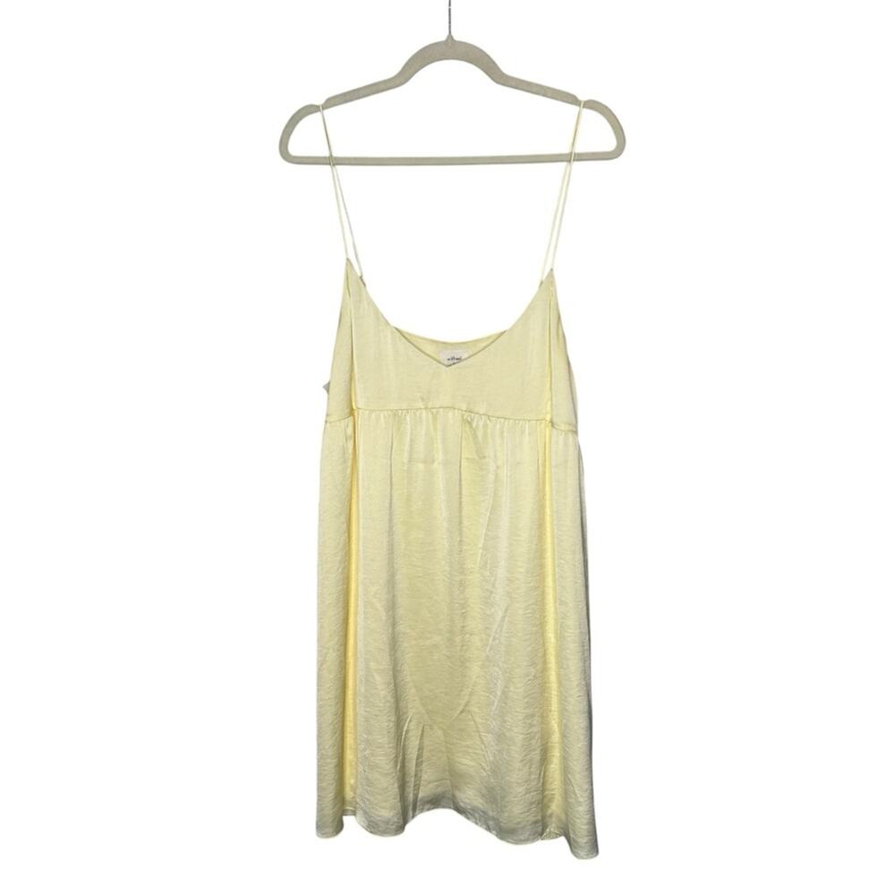 Aritzia Wilfred Lover Satin Mini Dress - Picture 2 of 9